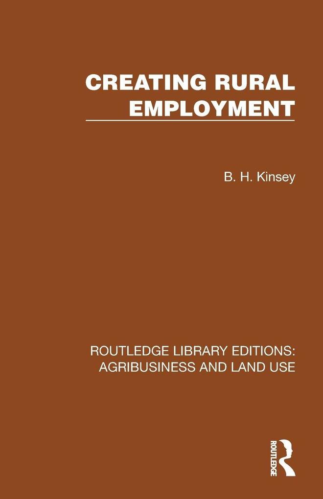 Creating Rural Employment