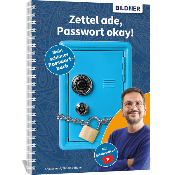 Zettel ade Passwort okay! Das schlaue Passwortbuch