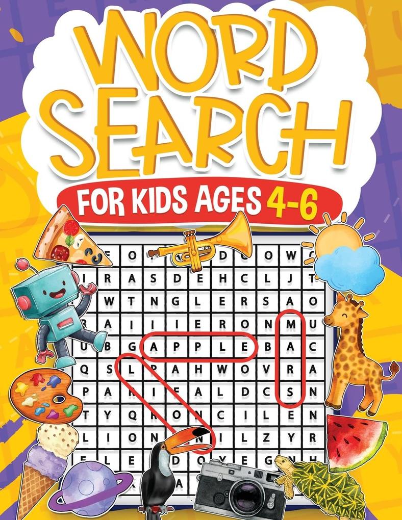Word Search for Kids Ages 4-6 Volume 2