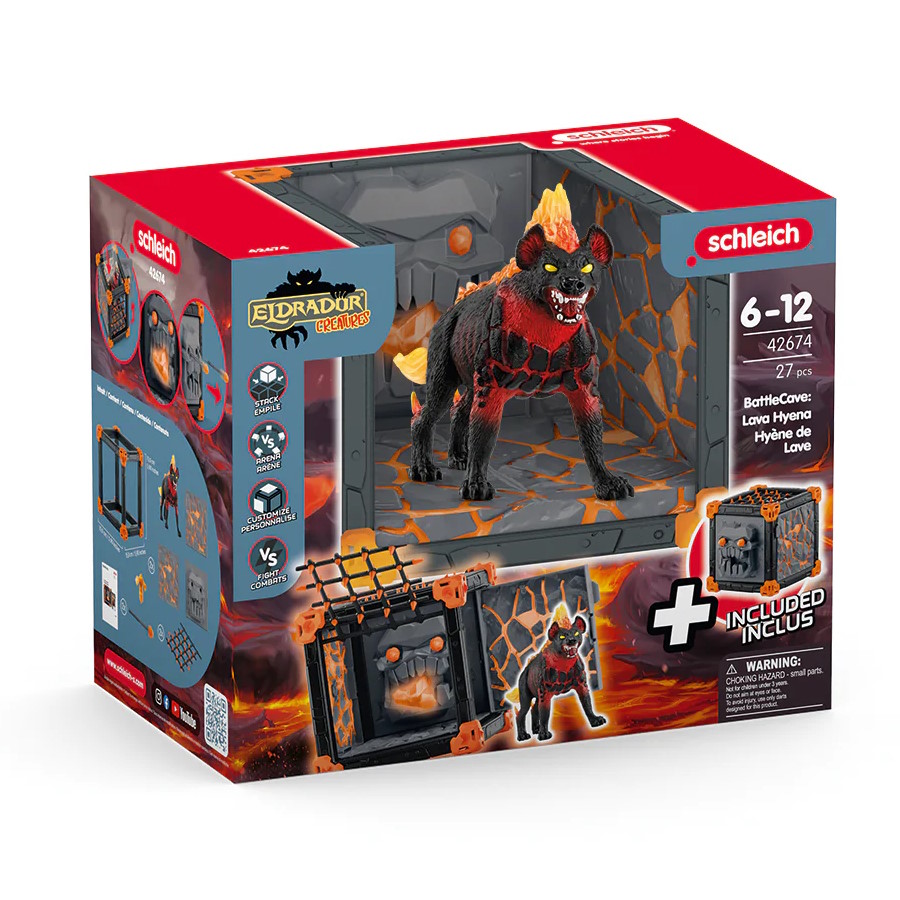 schleich BattleCave Lavahyäne