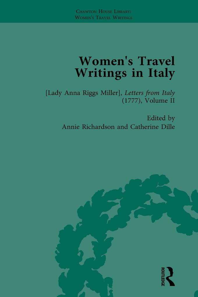 Women's Travel Writings in Italy Part I Vol 2