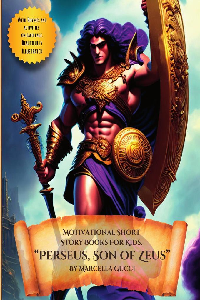 Motivational Short Story Books For Kids - 'Perseus Son of Zeus' (Picture Books #20)