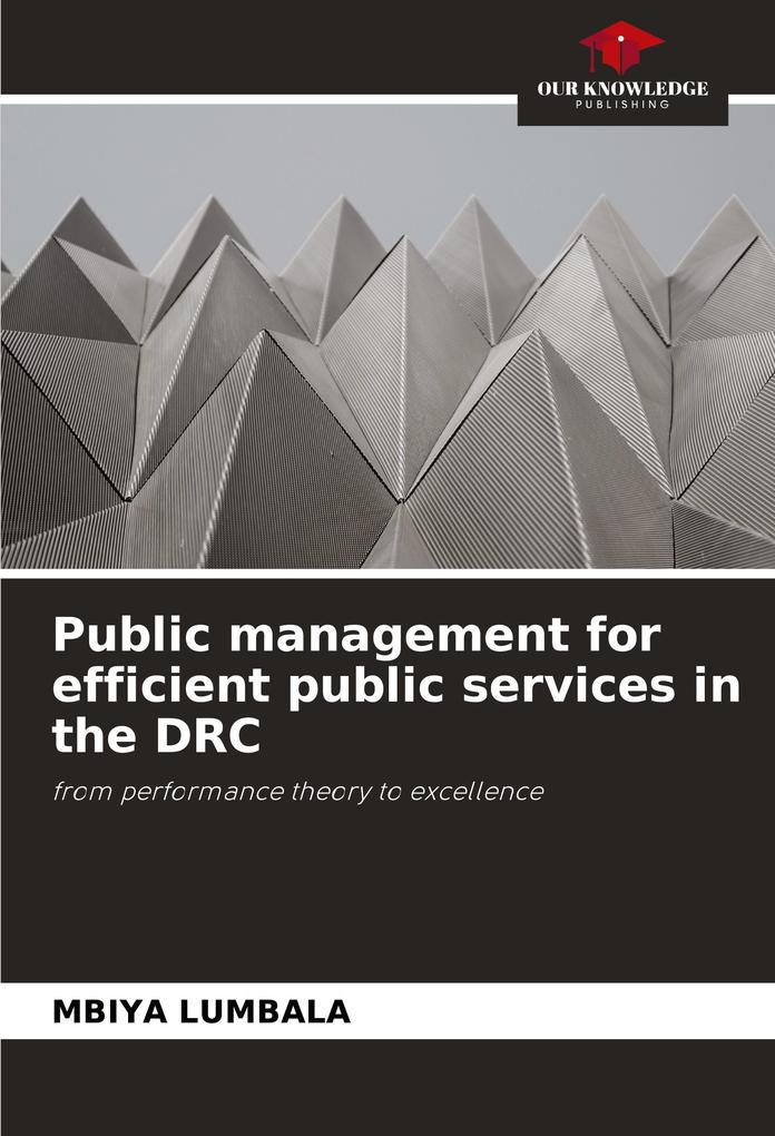 Public management for efficient public services in the DRC