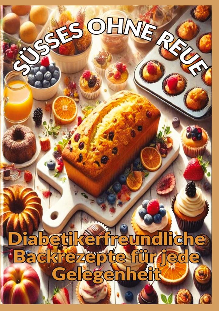 SÜSSES OHNE REUE: Zuckerfrei genießen: Backen für Diabetiker - Brot Kuchen Pralinen und gesunde Süßigkeiten