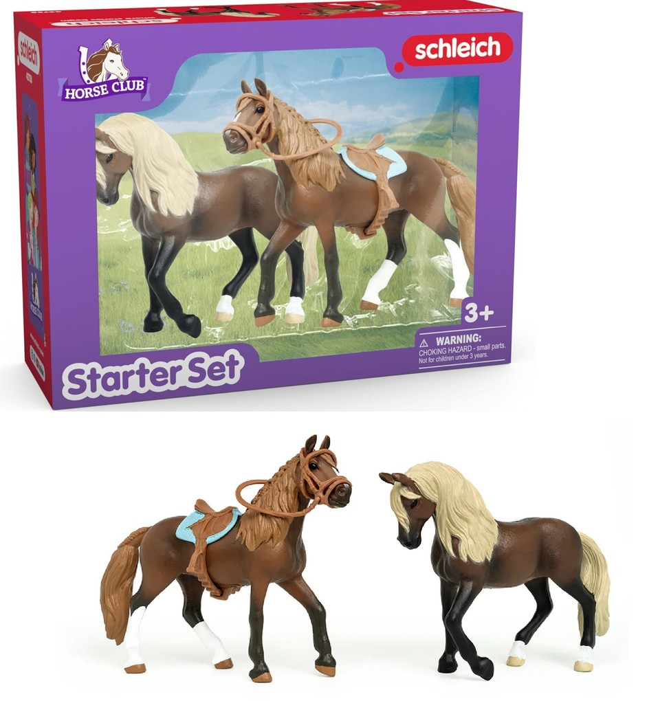 Schleich 42738 - Horse Club Paso Peruano Starter Set Pferde Tierfiguren