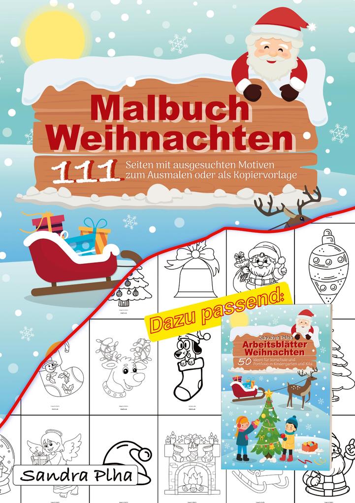 KitaFix Malbuch Weihnachten