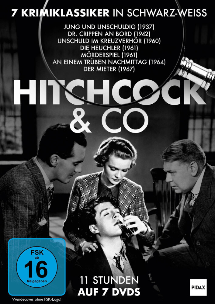 Hitchcock & Co. - 7 Filmklassiker7 DVD