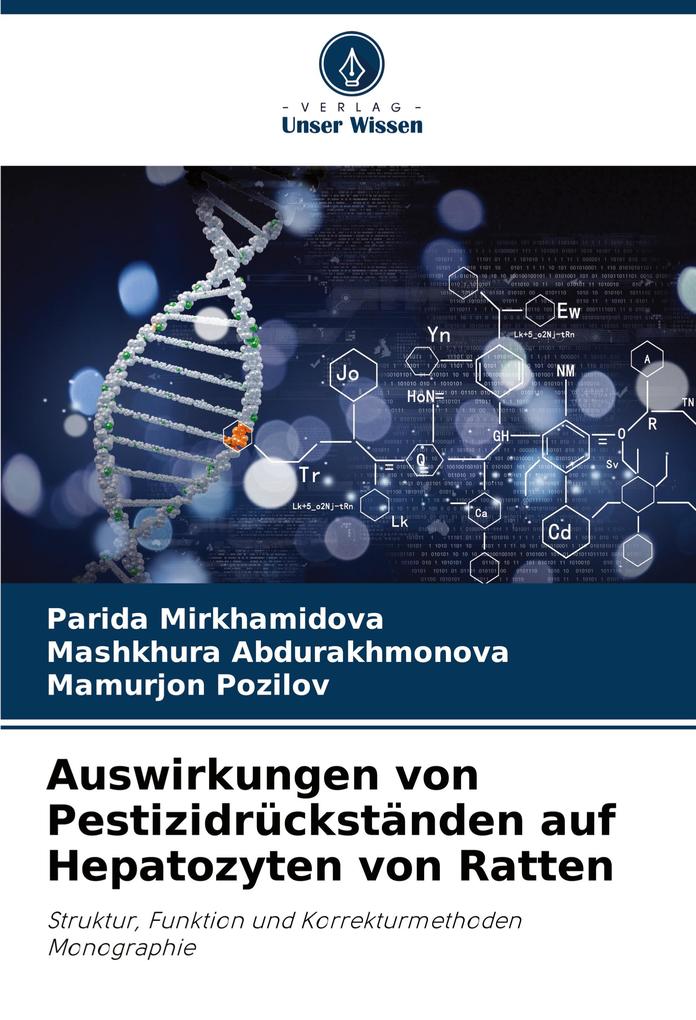 Auswirkungen von Pestizidrückständen auf Hepatozyten von Ratten