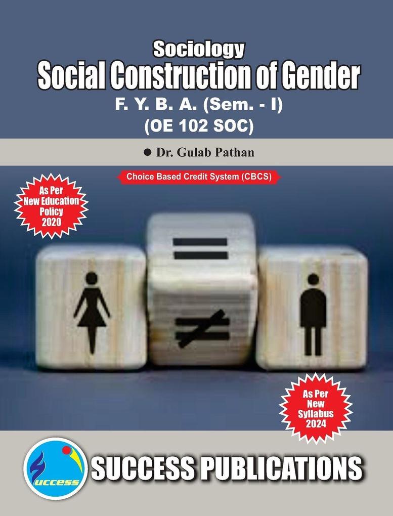 Social Construation of Gender(F.Y.B.ASem.-I) SPPU-Text(English)
