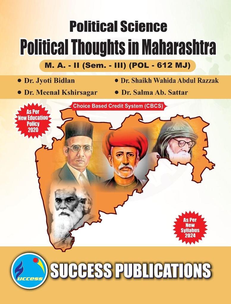 Political Thoughts in Maharashtra(M.ASem-III) SPPU-Text(English)