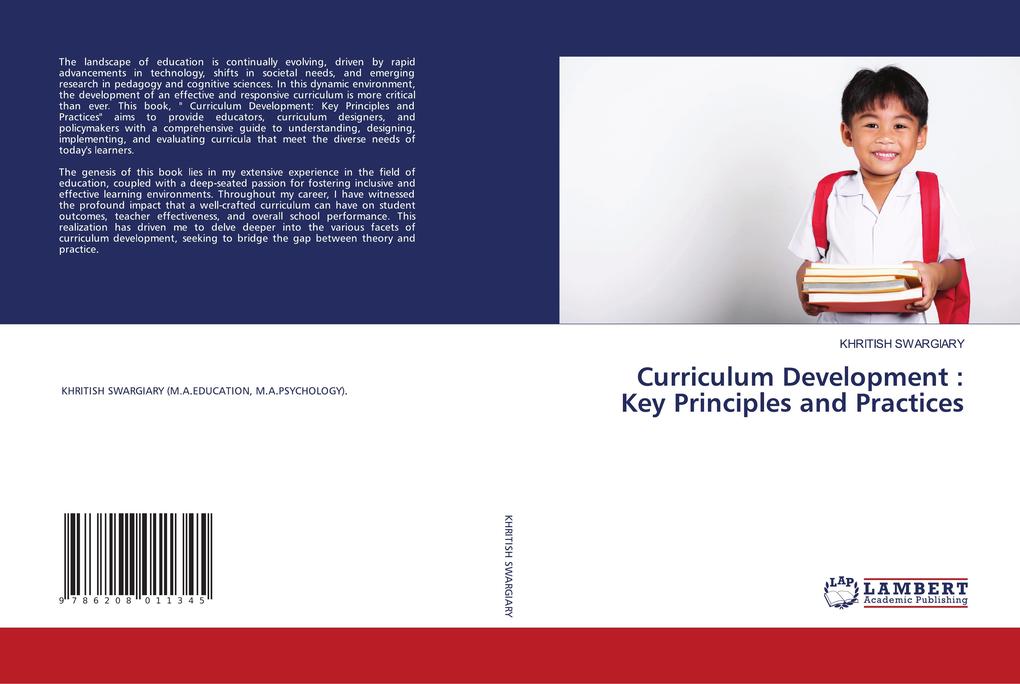 Curriculum Development : Key Principles and Practices