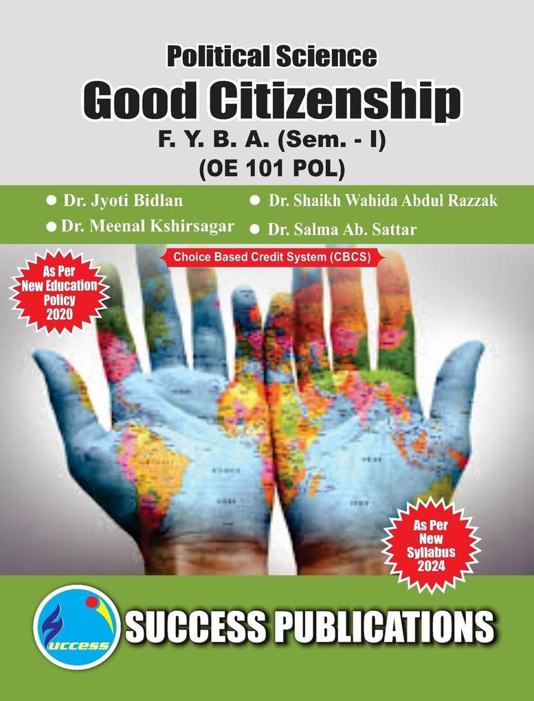 Good Citizenship(F.Y.B.ASem.-I) SPPU-Text(English)