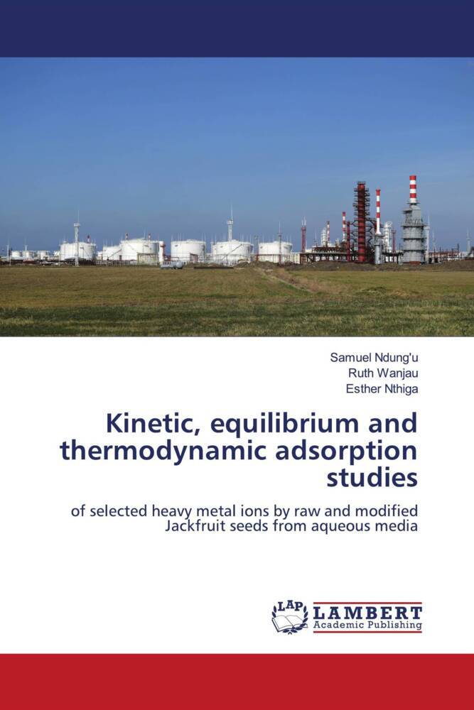 Kinetic equilibrium and thermodynamic adsorption studies