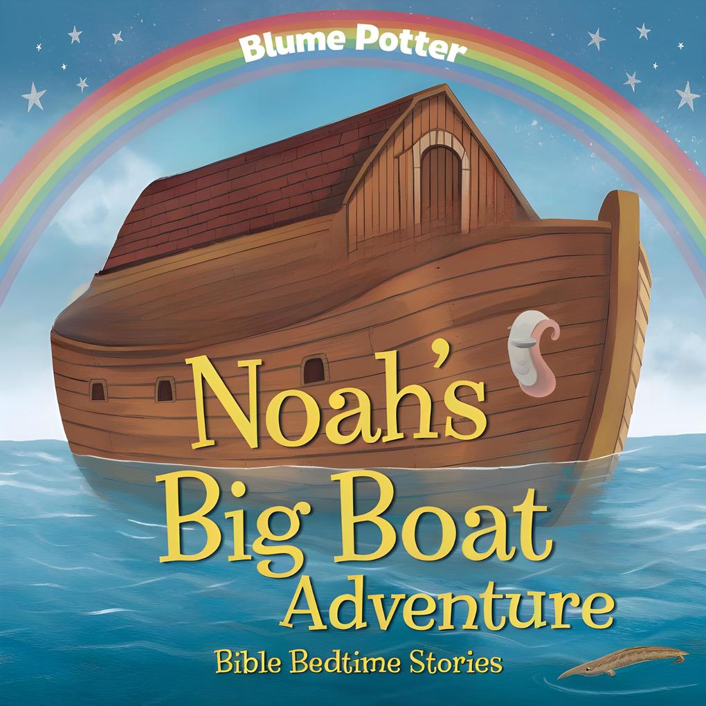 Noah's Big Boat Adventure (Bible Bedtime Stories For Kids #1)