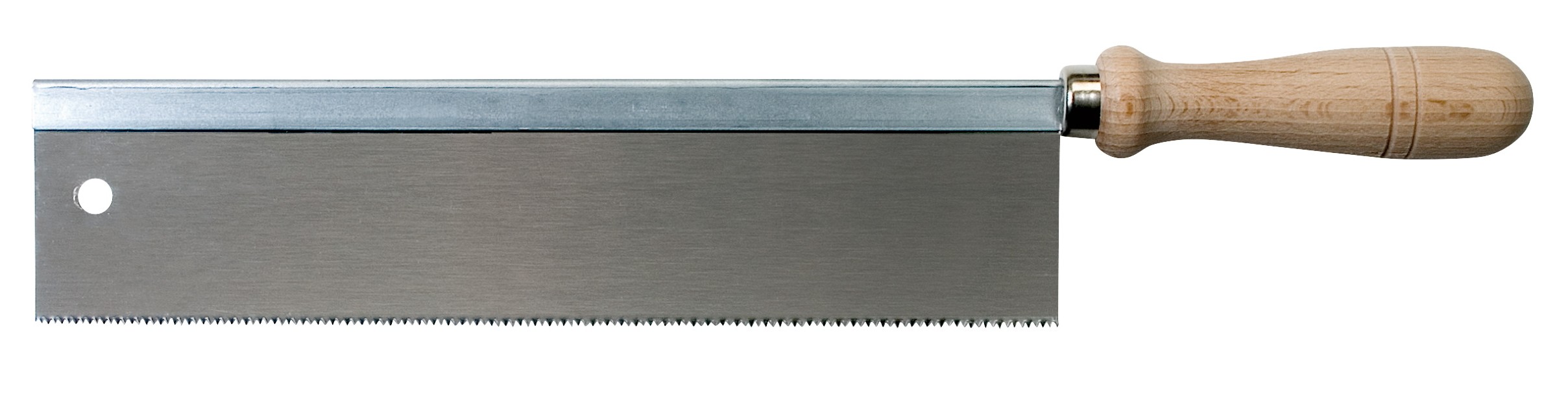 PEBARO 77/60 - Säge für Holz Feinsäge mit Buchenholzheft für Holz 60 mm