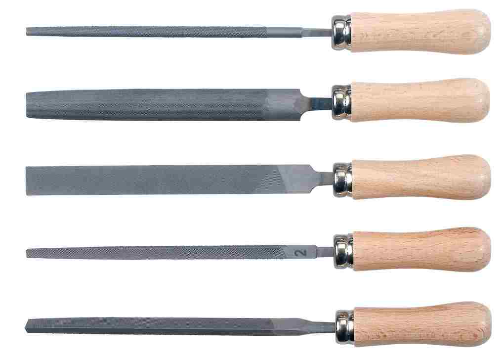 PEBARO 60 - Bastlerfeilen-Set 5-tlg. Feilen-Werkzeugset