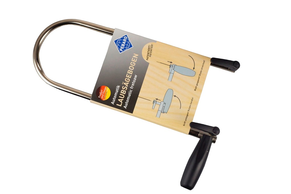 PEBARO 790 - Laubsäge Automatik Laubsägebogen mit Schnellspannvorrichtung Ausladung 320mm