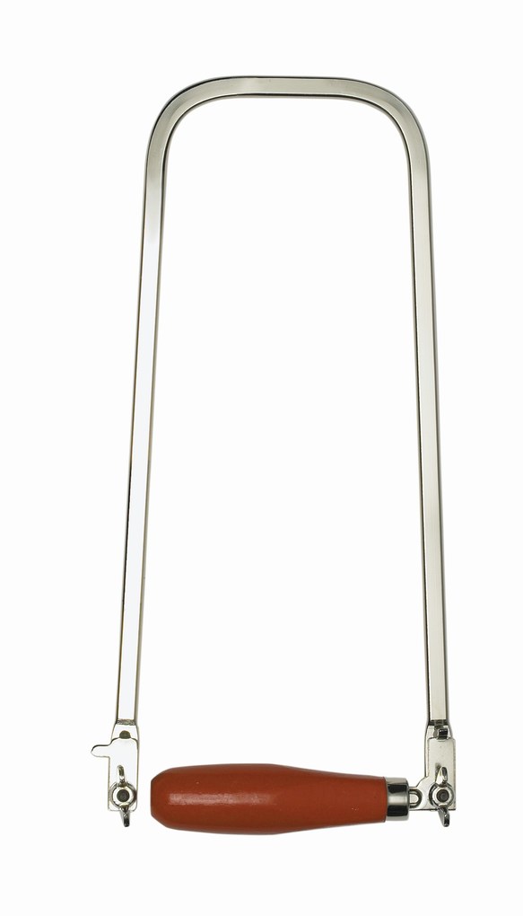 PEBARO 780 - Laubsäge für Holz Laubsägebogen Flachstahl Ausladung 320mm
