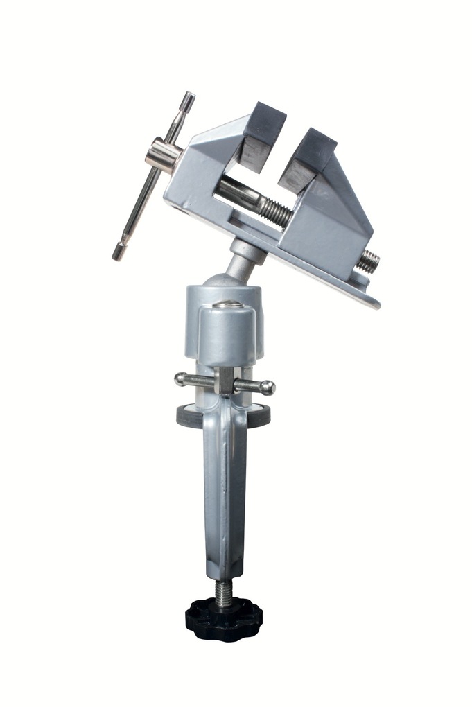 PEBARO M5137000 - Kugelkopfschraubstock schwenkbar Zinkdruckguss max. Spannweite 55 cm