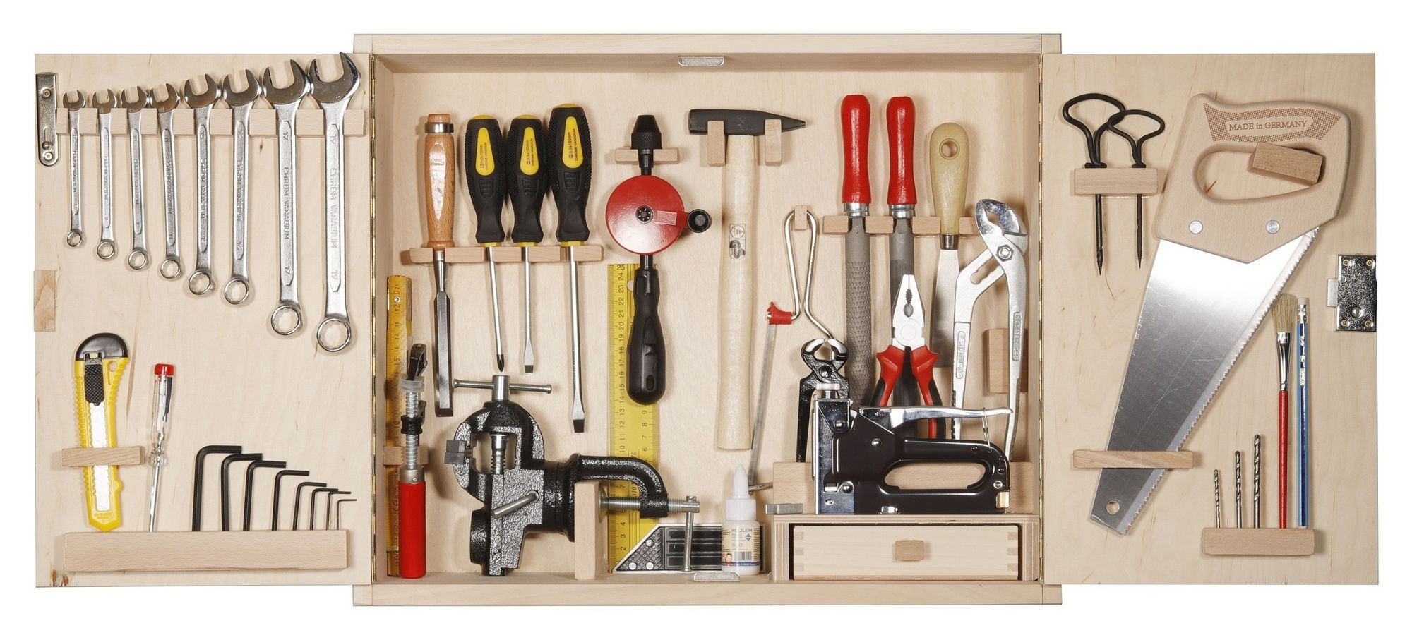 PEBARO 417 - Großer Profi-Werkzeugschrank 43-teilig