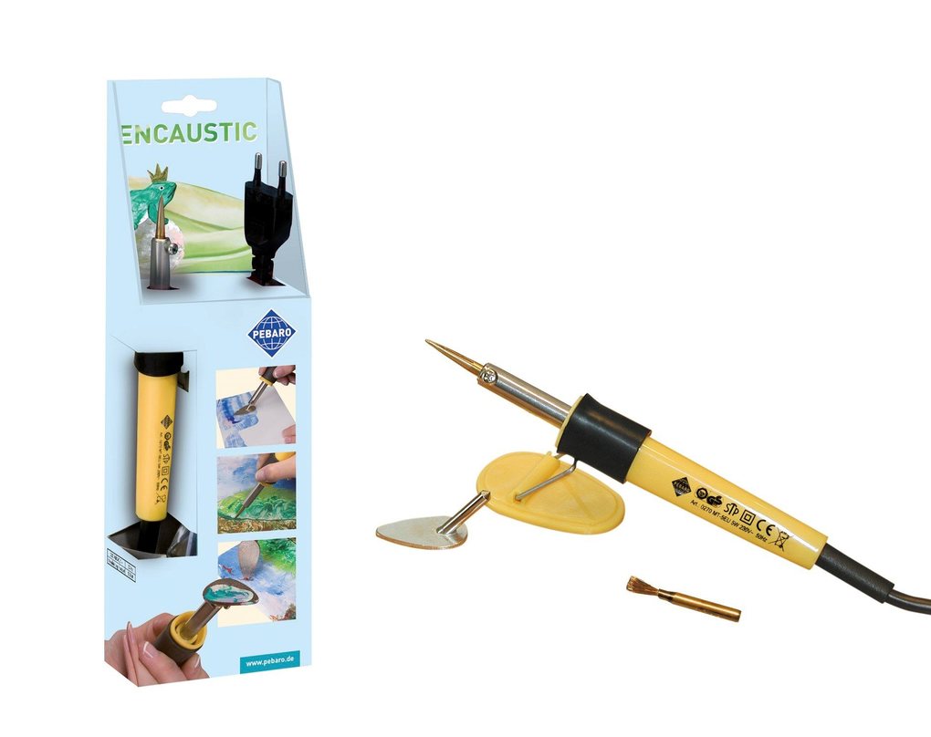 PEBARO 0270 - Encaustic-Set mit 3 Aufsätzen Malen mit Wachs