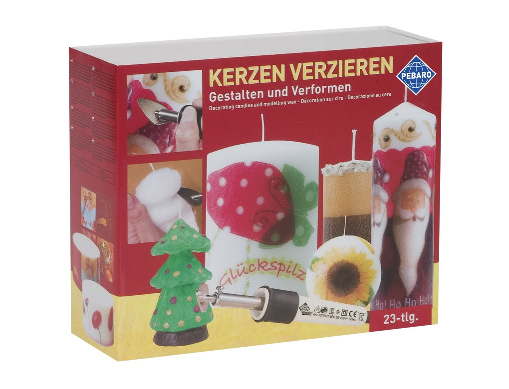 PEBARO 0277W - Kerzen verzieren - Gestalten und Verformen Kreativset