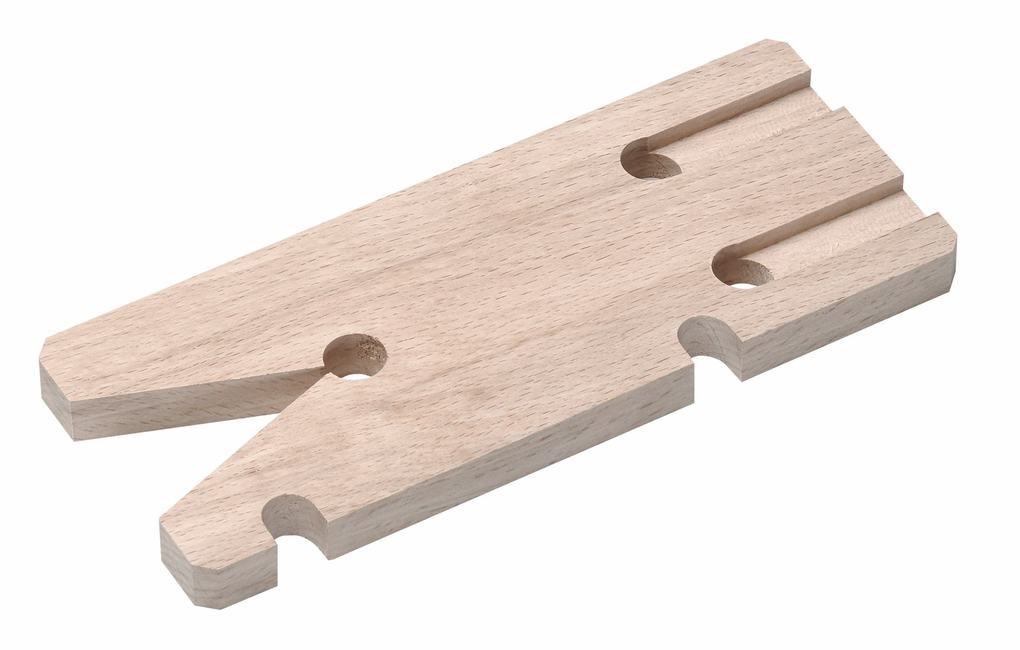 PEBARO 323 - Laubsägetischchen mit Einspannhalterung 220x90x14 mm