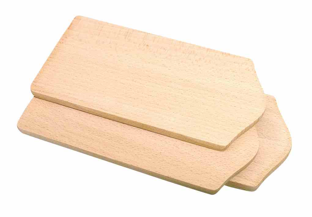 PEBARO FRUE1 - 3 Frühstücksbrettchen Holz rechteckig 3 Stück Größe 22x105cm