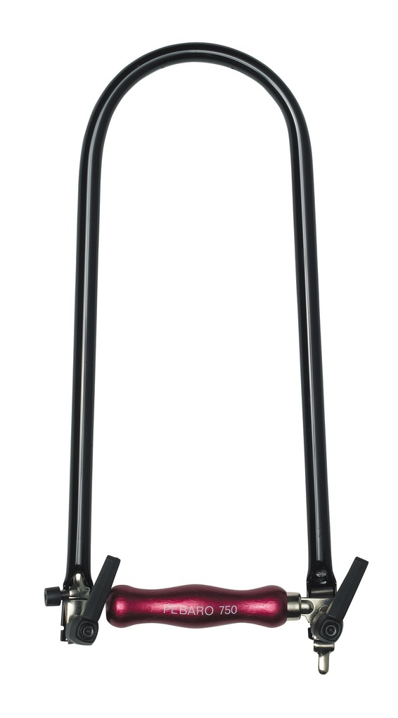 PEBARO 750K/500 - Profi-Laubsäge Laubsägebogen mit Federspannvorrichtung 500 mm Ausladung
