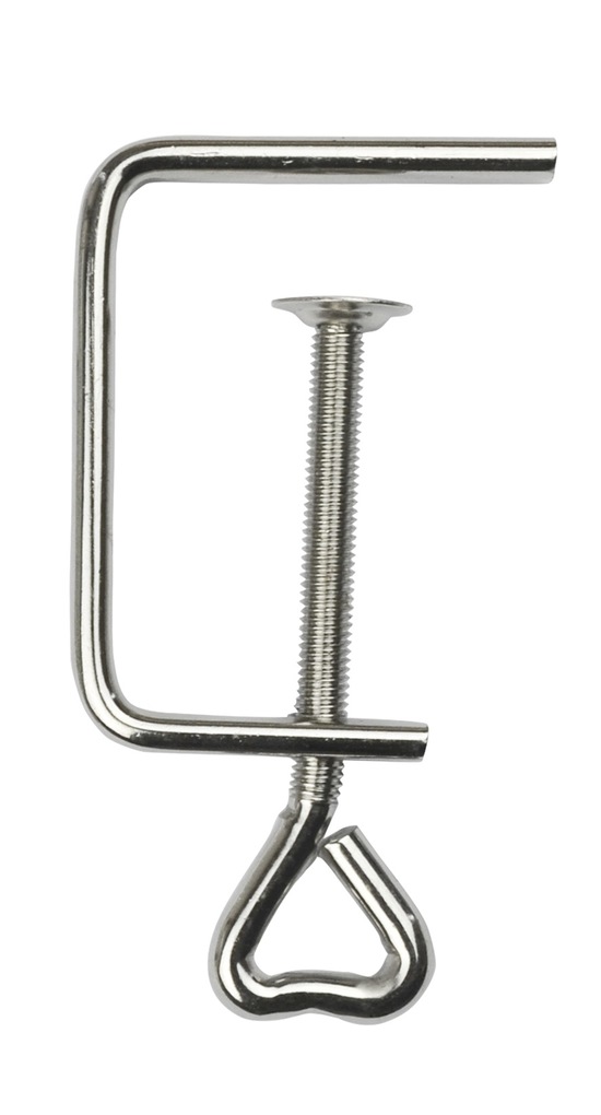 PEBARO 24/07 - Zwinge 70 mm Spannweite veredelt Laubsägezwinge