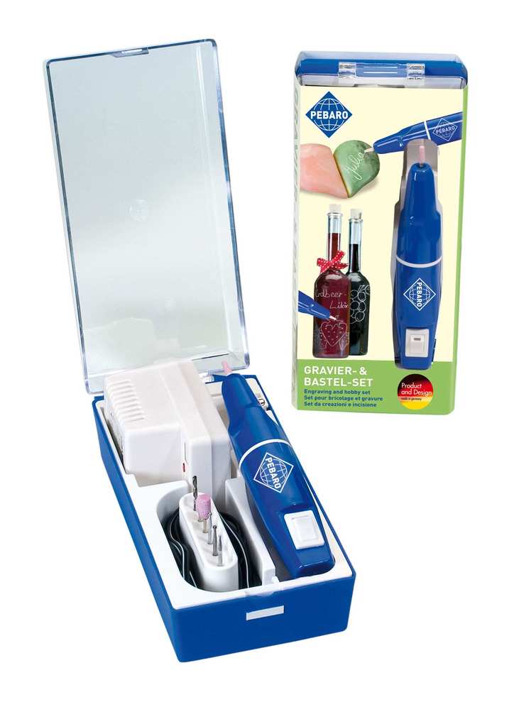 PEBARO 0207 - Gravier- & Bastel Set in Schatulle