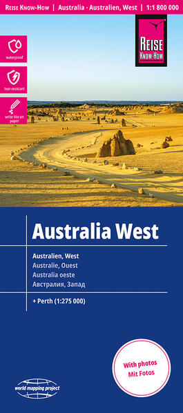 Reise Know-How Australien West / Australia West (1:1.800.000)