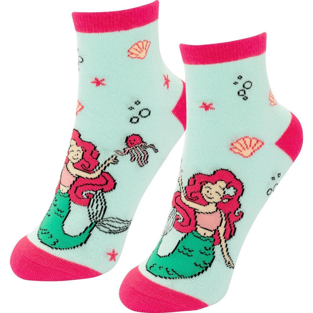Zaubersocken Motiv 'Meerjungfrau''