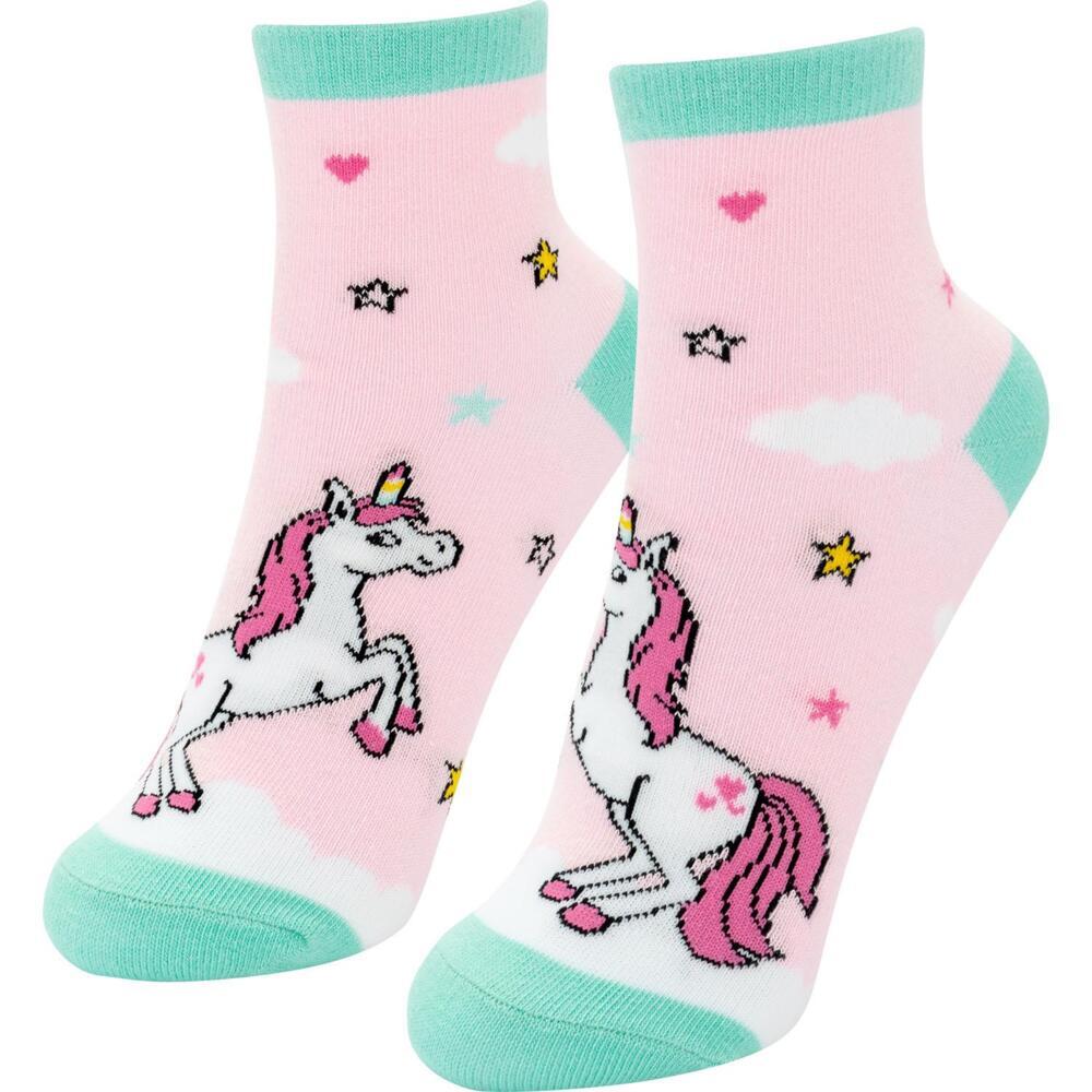Zaubersocken Motiv 'Einhorn'