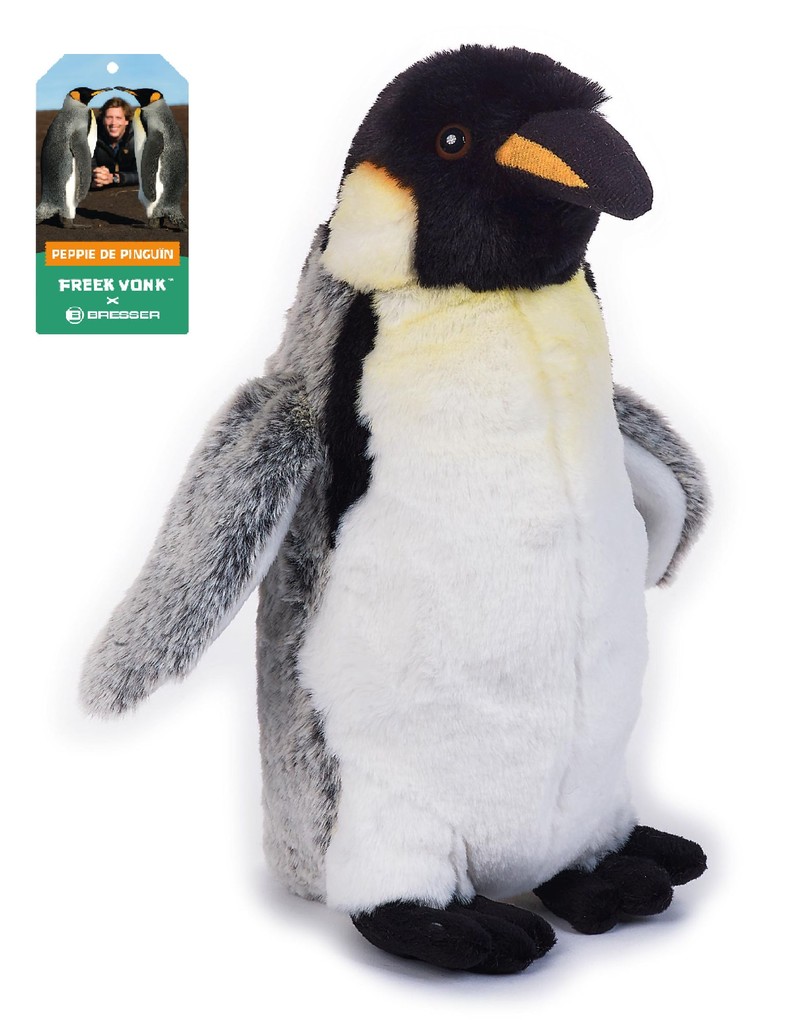 Bresser 9820500 - Freek Vonk Pinguin Peppie Plüschtier 27 cm