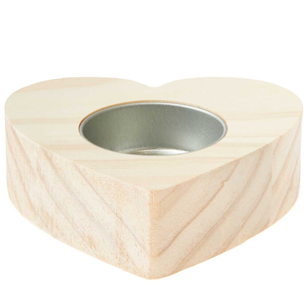 Mini Kerzenhalter Geometrische Formen 4 Stück FSC 100%