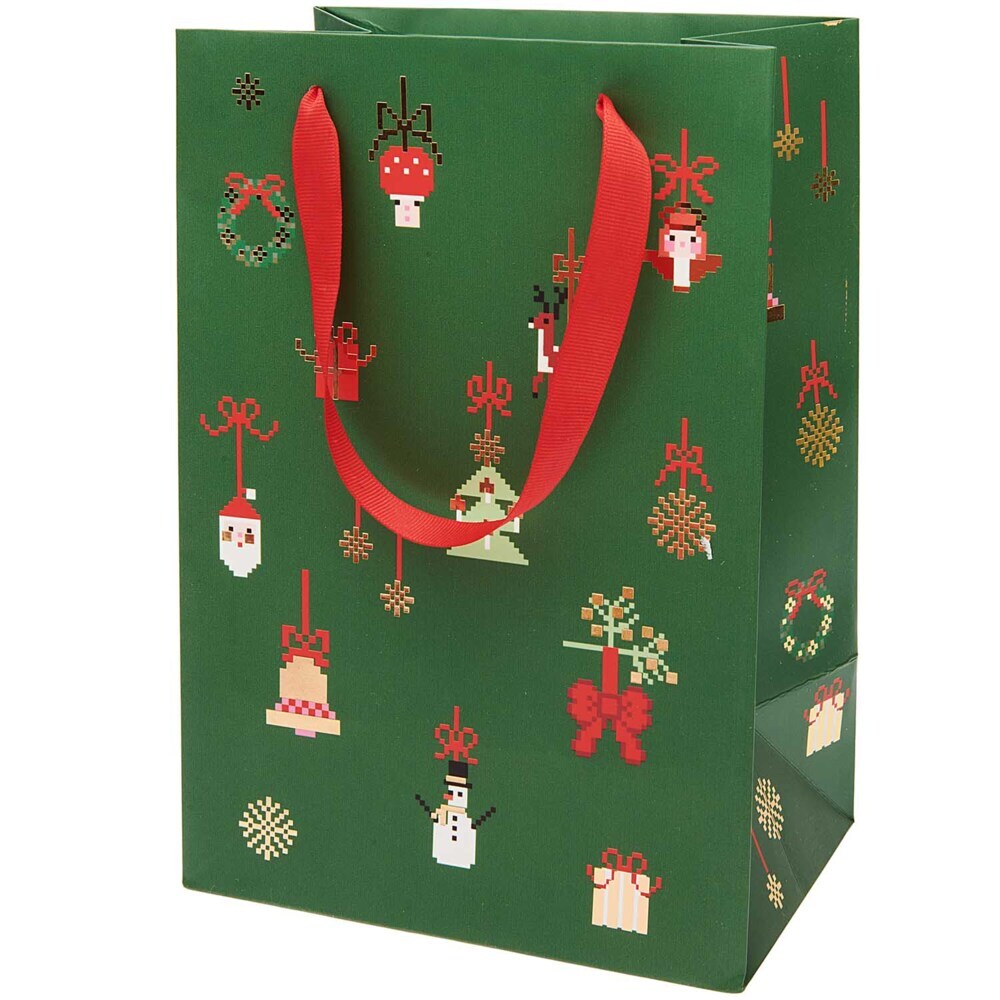 Geschenktüte Weihnachtsbaumschmuck M FSC MIX