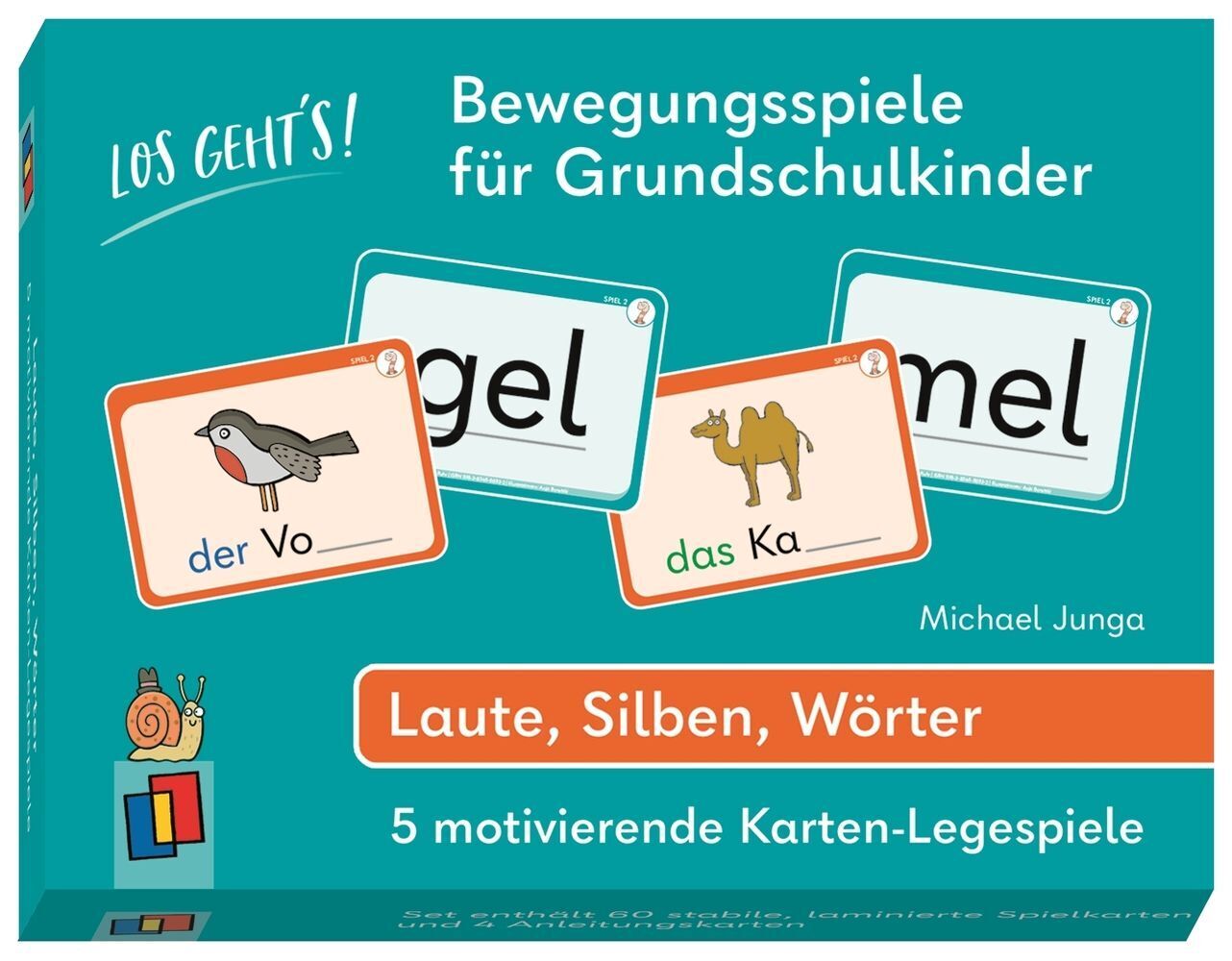 Los geht's! Bewegungsspiele für Grundschulkinder - Laute Silben Wörter
