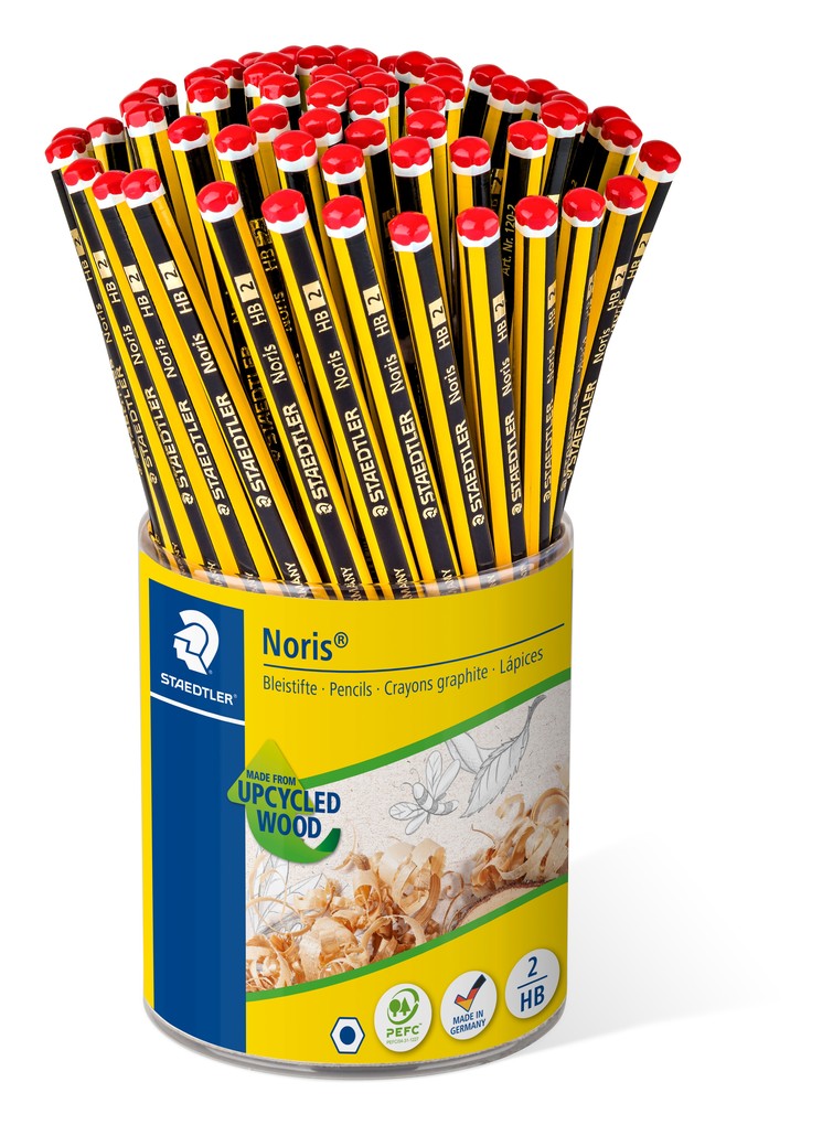 STAEDTLER Bleistift Noris, sechseckig, 72er Köcher