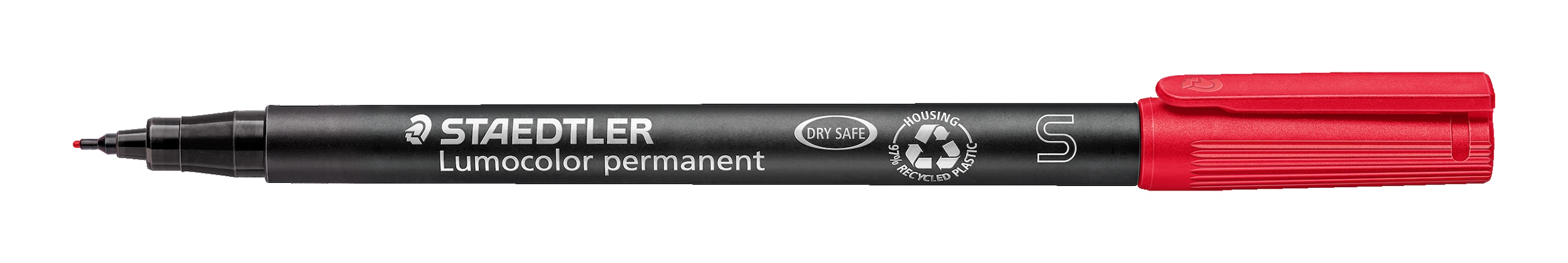 Staedtler Folienschreiber Lumocolor S permanent rot