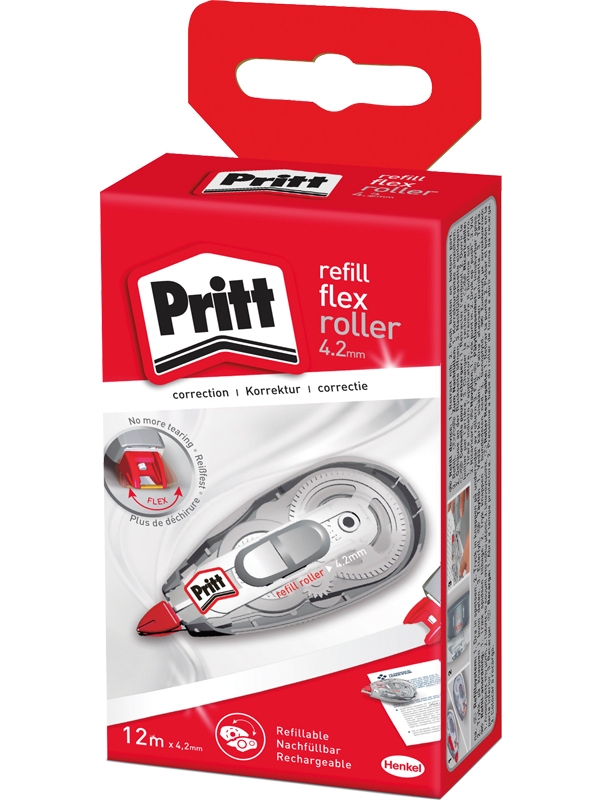 Liderpapel Weiß - Pritt Korrekturroller Refill Flex Prr4h 4,2Mmx12m Nachfüllbar - Image 7