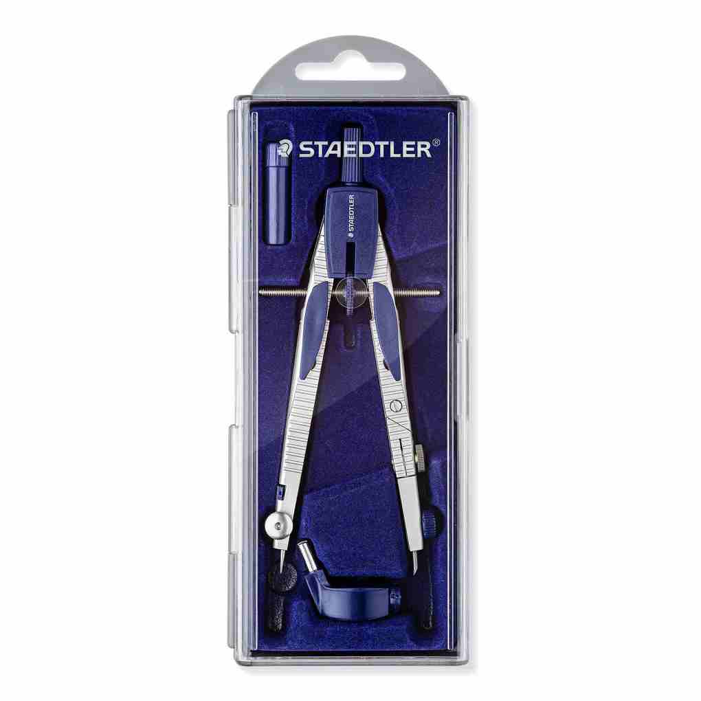STAEDTLER Schnellverstellzirkel 553 01, Drucktastenmechanik