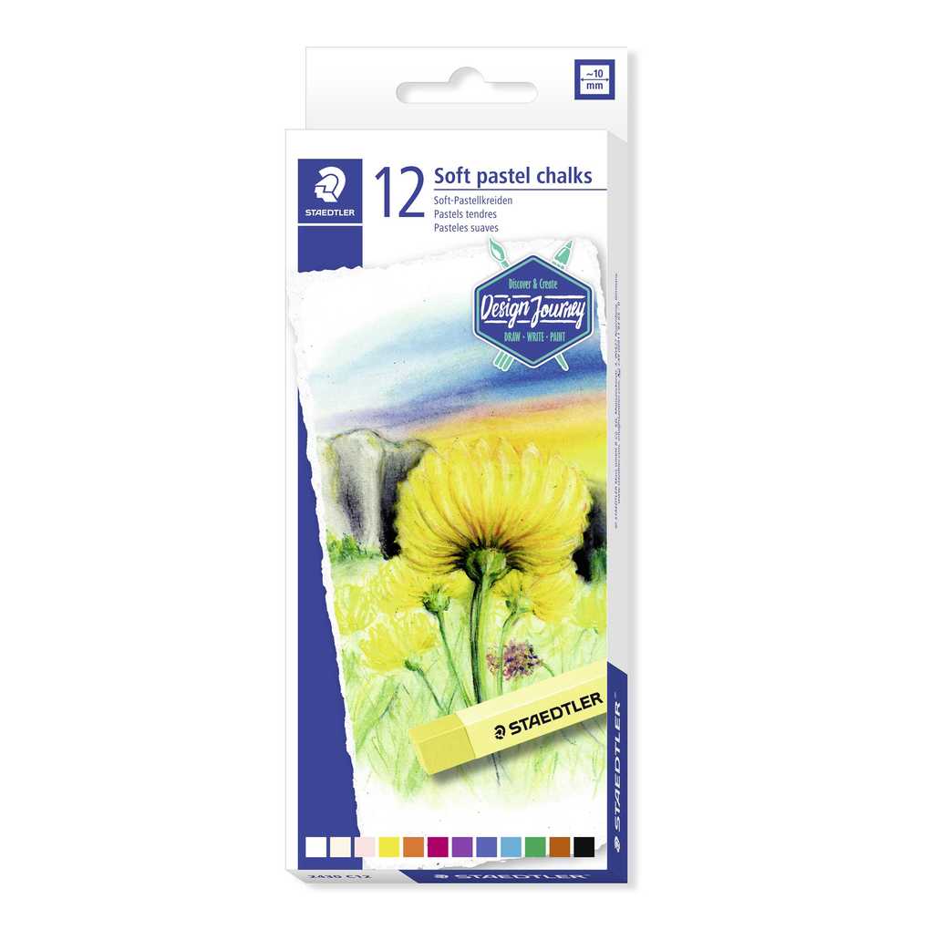 STAEDTLER Soft-Pastellkreide 2430 12er Set