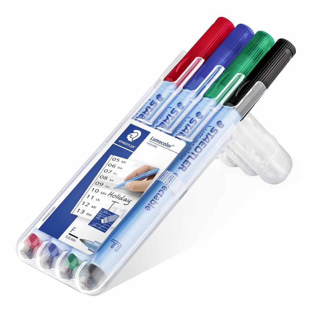 STAEDTLER Lumocolor F Folienstifte 0.6 Mehrfarbig