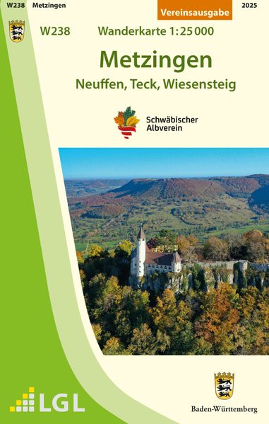W238 Metzingen - Neuffen Teck Wiesensteig