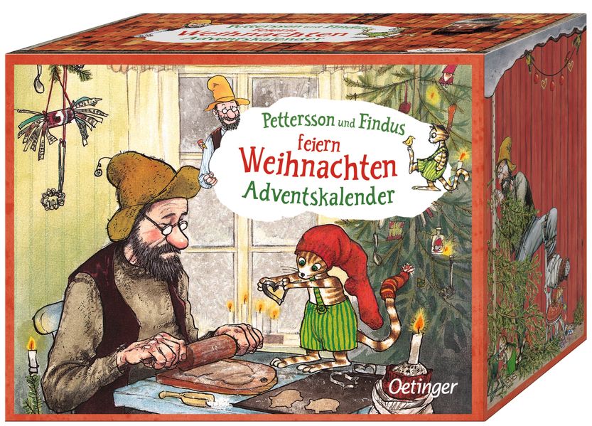Pettersson und Findus feiern Weihnachten. Adventskalender