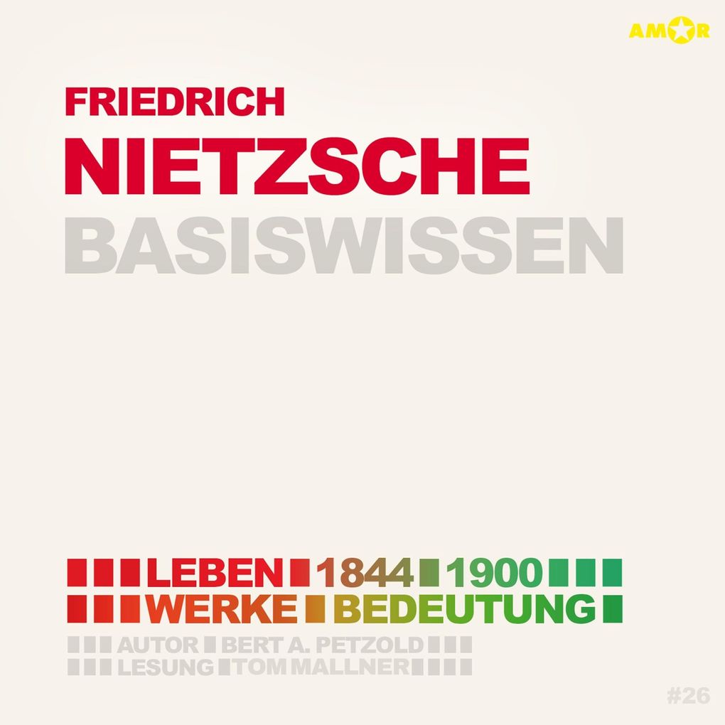 Friedrich Nietzsche (1844-1900) - Leben Werke Bedeutung - Basiswissen