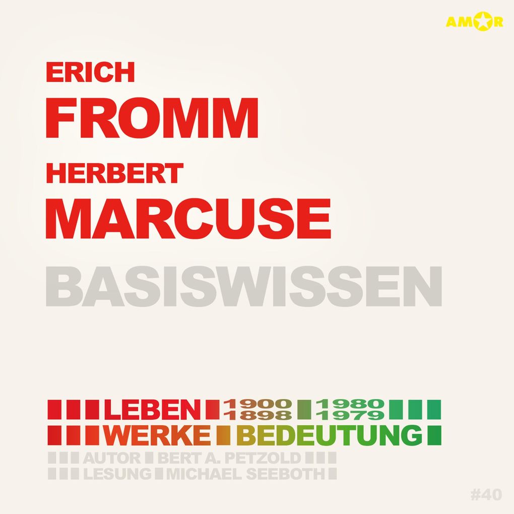 Erich Fromm (1900-1980) und Herbert Marcuse (1898-1979) - Leben Werke Bedeutung - Basiswissen