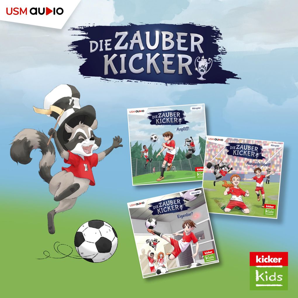 Die Zauberkicker Hörbox 1-3