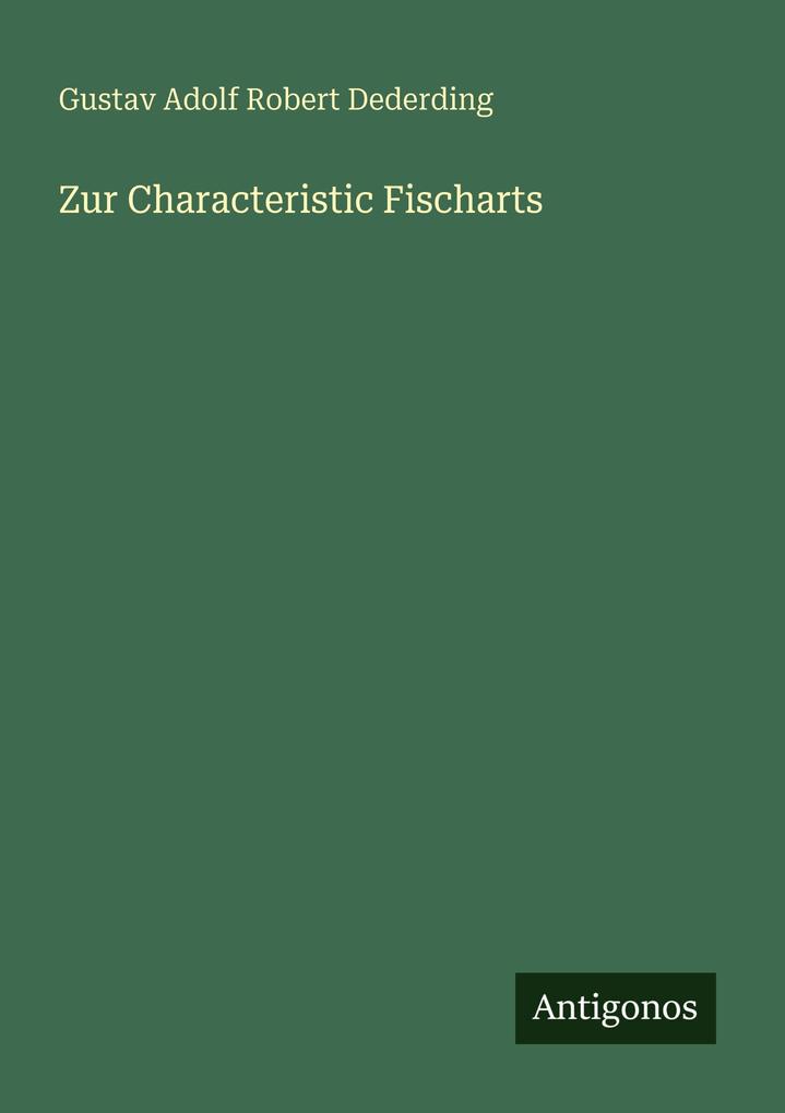 Zur Characteristic Fischarts